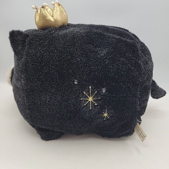 Monokuro Boo MB2410 Crown Black Pig San-x Large 10" Plush TAG Toy Doll japan - Picture 7 of 9